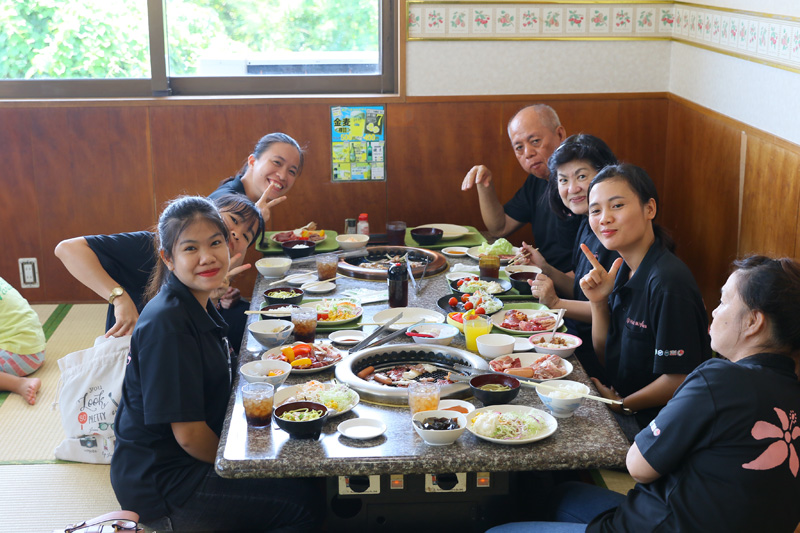 掃除の後の焼肉ランチはまた格別！