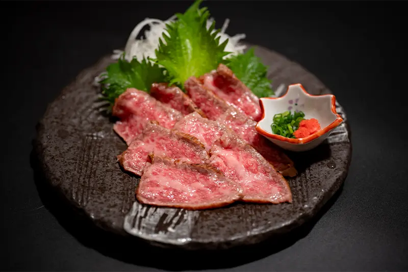 石垣牛のタタキ